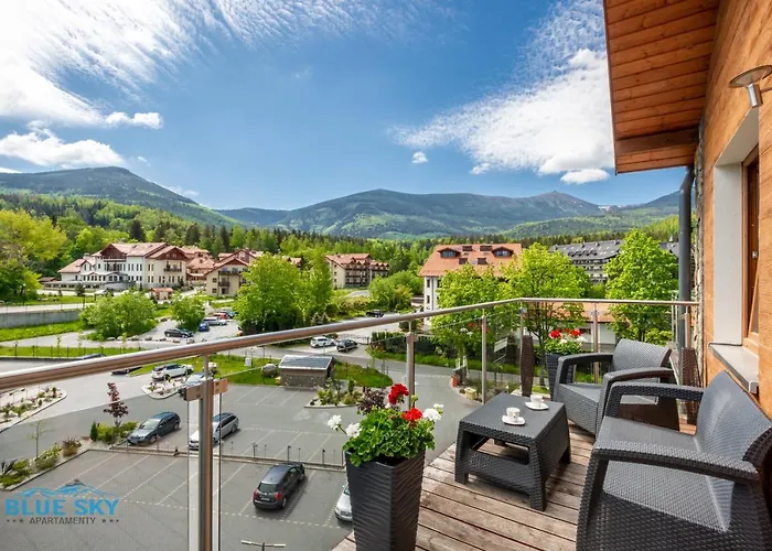 Bluesky - Ogrodnicza 7 I 9 - Z Widokiem Na Gory, W Zielonej Okolicy, Blisko Centrum I Atrakcji Karpacza דירה
